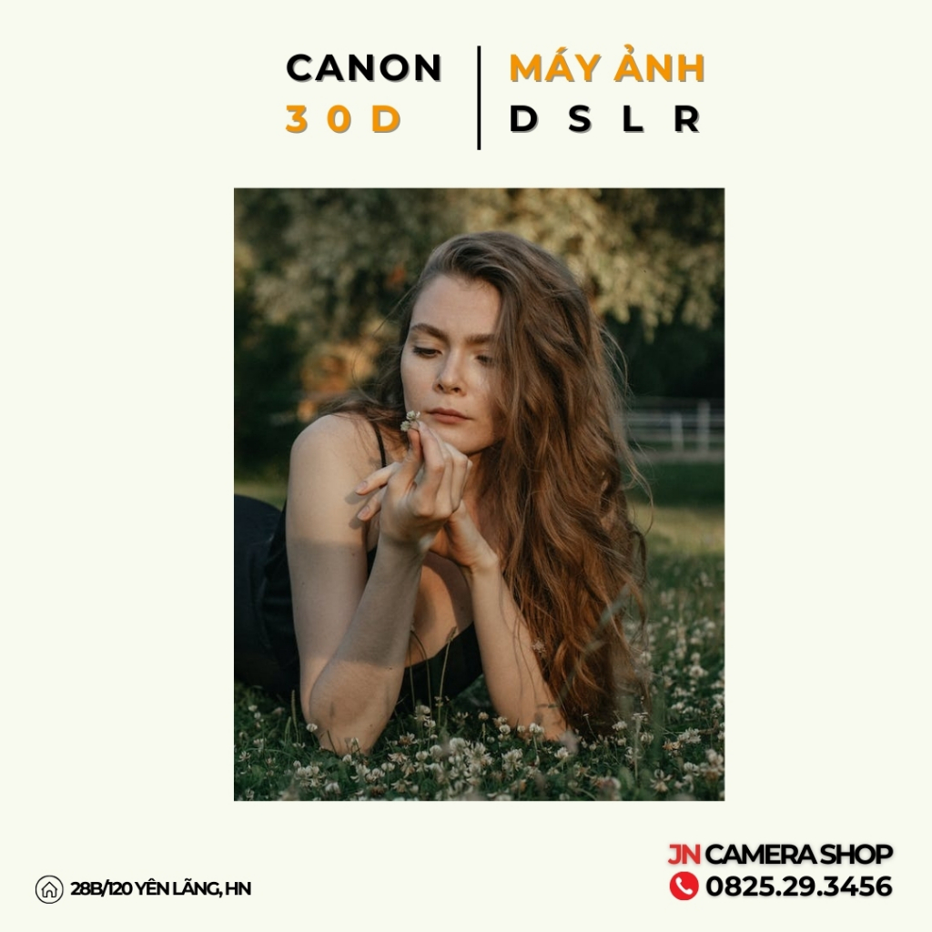 Bộ Máy Ảnh Canon 30D kèm Lens Canon 18-55MM f3.5-5.6 USM