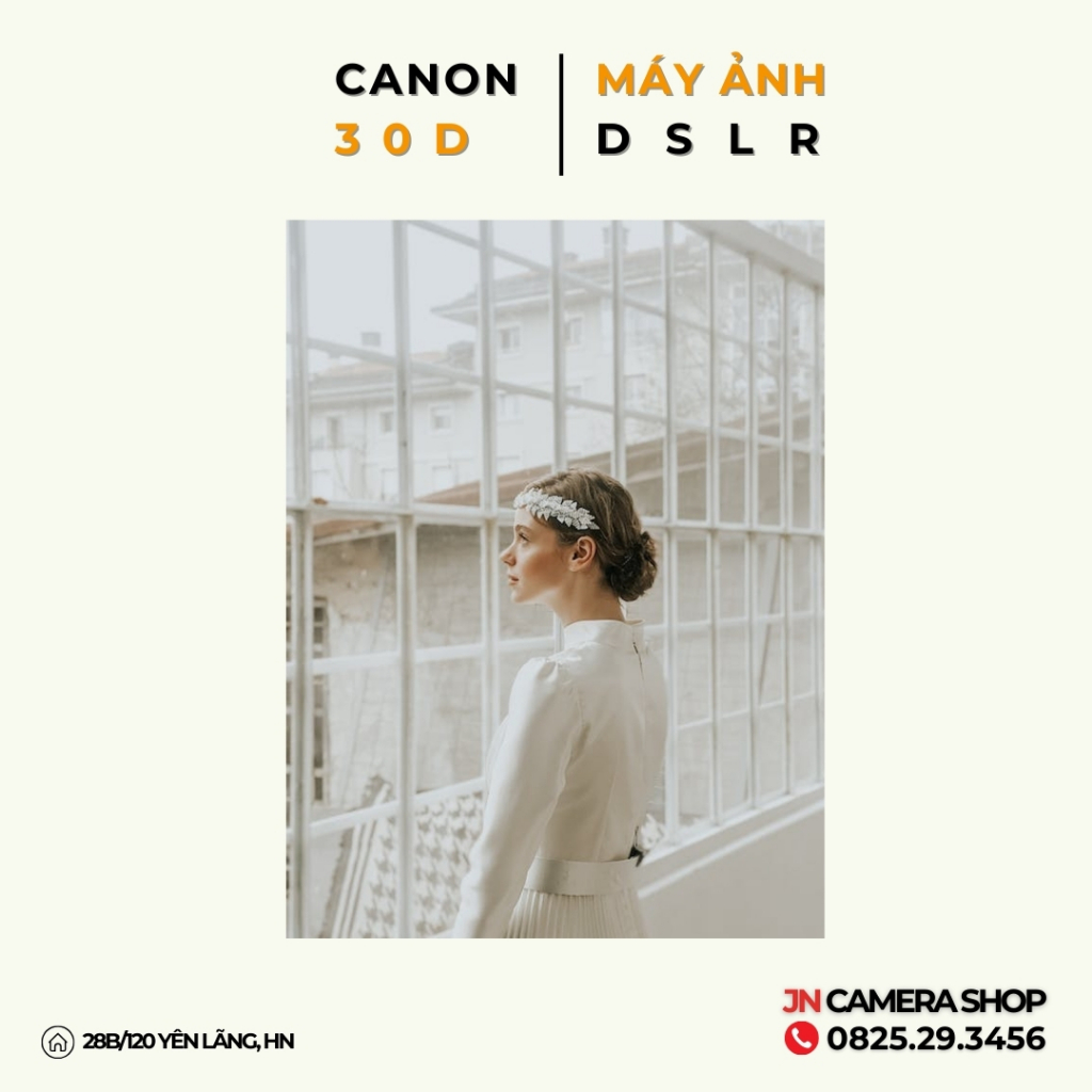 Bộ Máy Ảnh Canon 30D kèm Lens Canon 18-55MM f3.5-5.6 USM