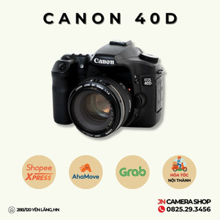 Máy Ảnh CANON EOS 40D Kèm Lens EF-S 18-55mm, Tặng Kèm fillter bảo vệ kính, Hood che Nắng
