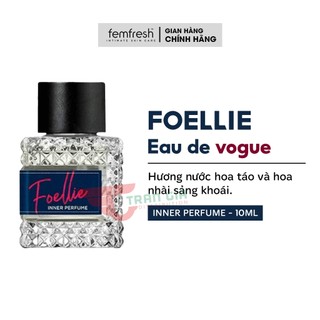 Nước hoa vùng kín FOELLIE Eau De Vogue Inner Perfume Cao Cấp Hàn Quốc, hương biển tươi mát đầy mê hoặc 10ml
