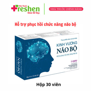 Viên uống Kinh Vương Não Bộ NPJ hỗ trợ phục hồi chức năng não bộ (30 viên)