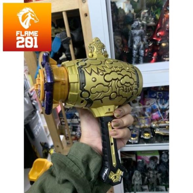 Đồ chơi siêu nhân Ninninger Premium Bandai DX Gashadokuro Yo Shuriken Revealed