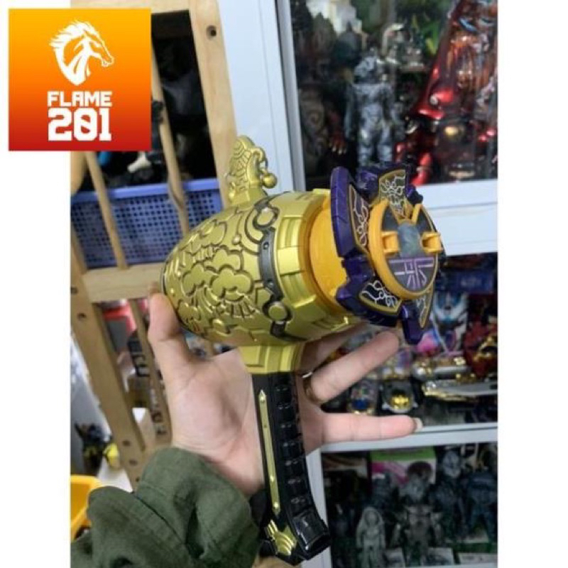 Đồ chơi siêu nhân Ninninger Premium Bandai DX Gashadokuro Yo Shuriken Revealed