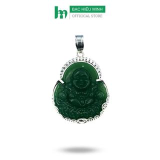 Mặt Dây chuyền Nam Bạc Hiểu Minh MDN042 Di Lặc Bảo Hành Vĩnh Viễn