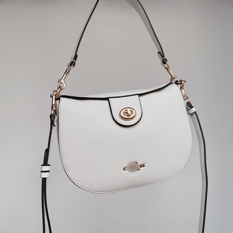 (HÀNG SẴN) TÚI COACH ELLA HOBO (trắng)