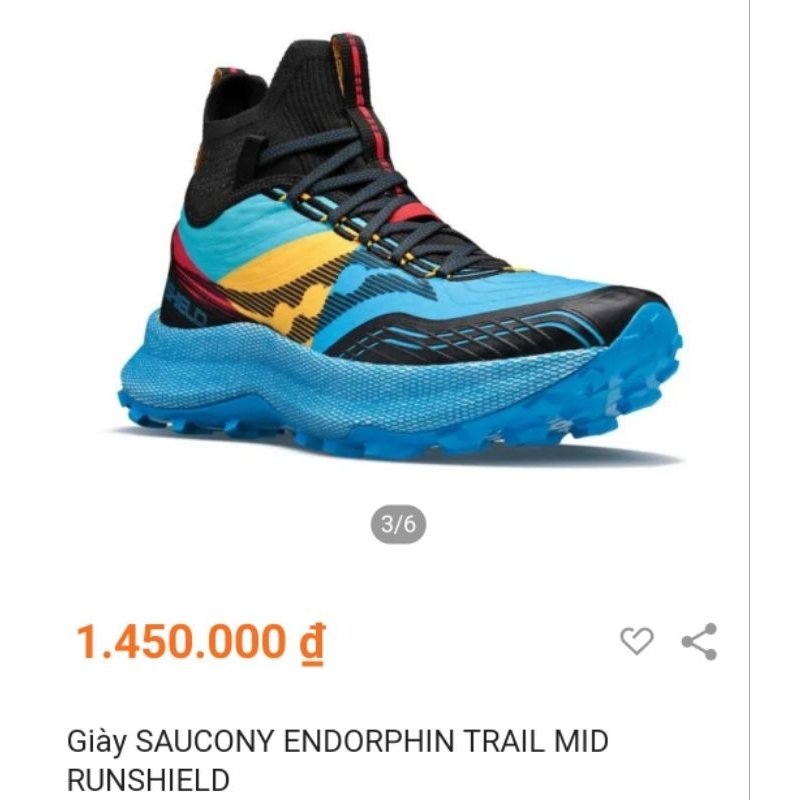 Giày chạy trail địa hình, trekking nam, nữ Saucony