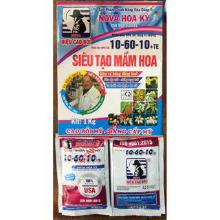 10-60-10 siêu tạo mầm hoa nova hoa kỳ