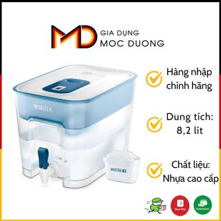 Bình lọc nước Brita 8,2l có sẵn một lõi lọc, máy lọc nước mini [HÀNG CHÍNH HÃNG]
