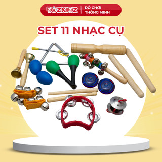 Đồ chơi âm nhạc - Giáo cụ âm nhạc Montessori 11 Chi Tiết - DOZKIDZ