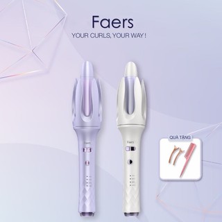 Máy uốn tóc tự động FAERS uốn xoăn sóng nước - Máy uốn lọn tóc Faers cao cấp chất liệu trục gốm sứ
