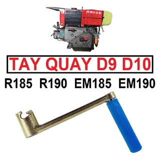 Tay quay máy nổ, máy dầu diesel d6 d7 d8 d9 d10 d12 d15 d20 d24 s195 s1100a1 s1100a2 s1110 zs1110 zh1110