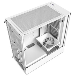 Vỏ Case NZXT H5 Flow 2022 Mid Tower – Màu Trắng / Đen