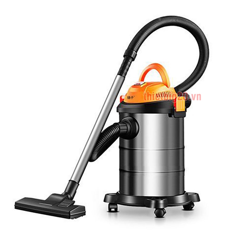 Máy hút bụi gia đình khô và ướt dung tích 12L-15L-18L vỏ inox công suất 1200W Yangzi XC99 (Điện 220V)