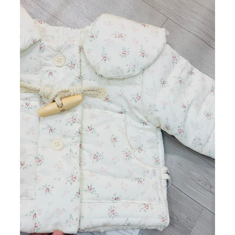 Áo khoác phao trần bông cao cấp cho bé