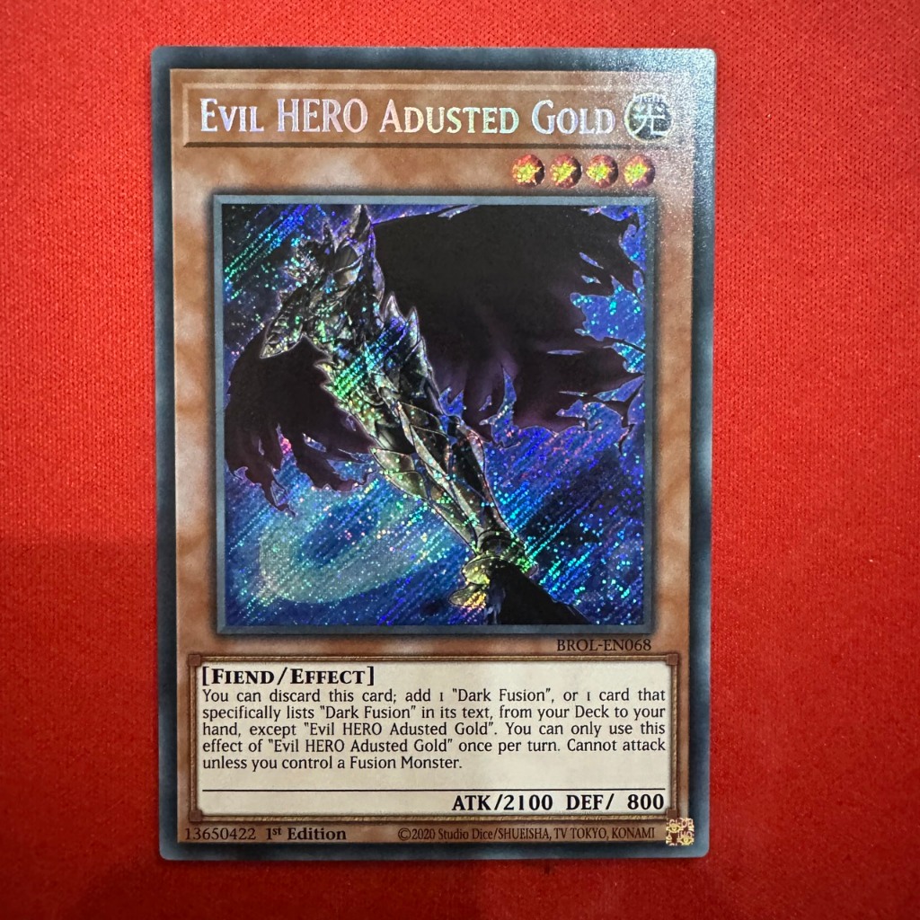 Evil HERO Adusted Gold