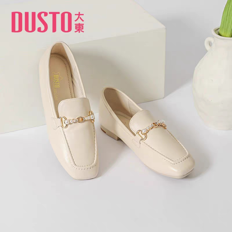 giày da nữ citisolo dusto thời trang công sở đẹp cao cấp giá rẻ đế bằng da mềm chắc chắn êm chân-GDCT04