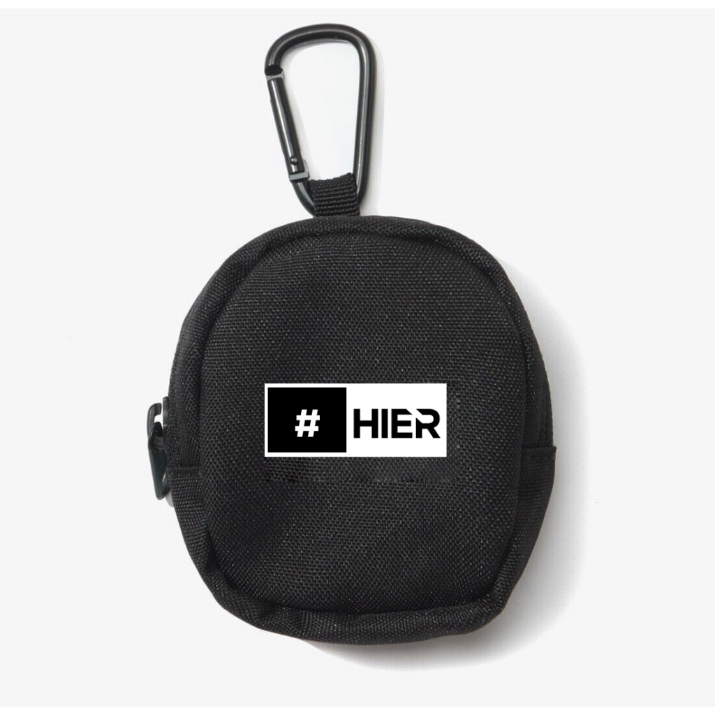 Móc Khóa Xe Máy Ô Tô Móc Treo Balo Túi Xách  Có Ngăn Đựng Thẻ  Chính Hãng Hier Mini Pouch Keychain