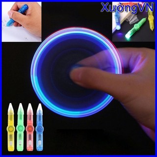 Bút quay ngón tay LED EDC đồ chơi phát sáng trong tối giảm căng thẳng