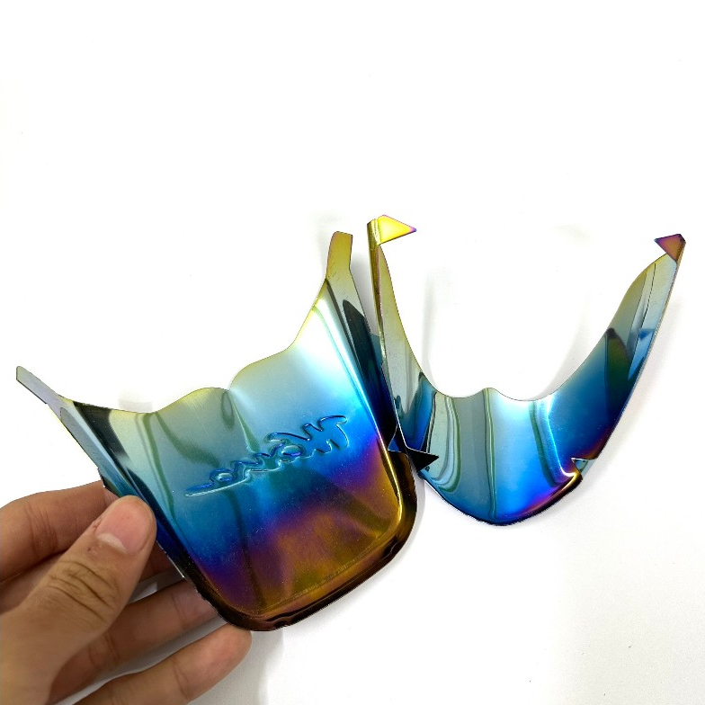 Ốp Dè  Inox, titan 7 Màu Xe Gắn Như Zin Cho Wave A 2006-2021, Wave 50cc -100cc-110cc Có Video Hướng Dẫn Lắp