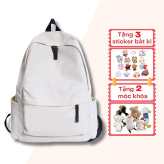 Cặp đi học nữ GENBAG balo ulzzang thời trang basic đi chơi phong cách Hàn Quốc giá rẻ BL02
