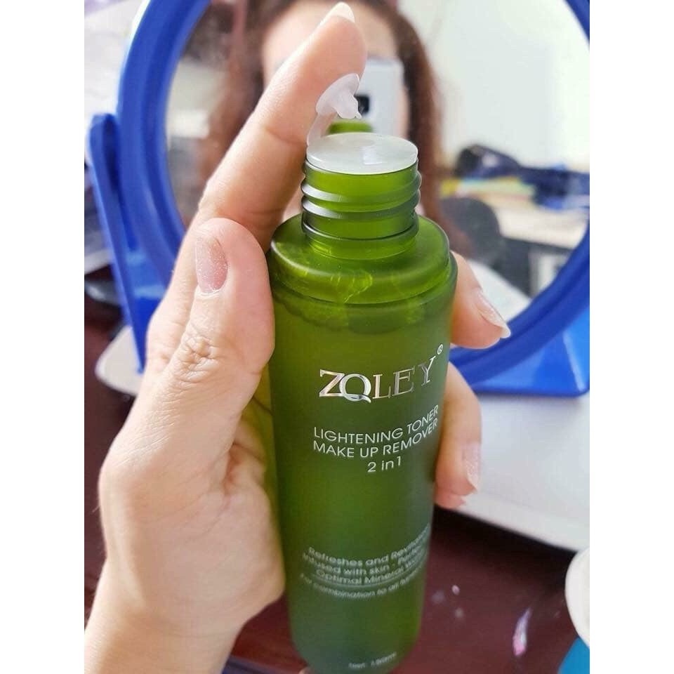 Nước tẩy trang Toner trà xanh Zoley chính hãng