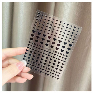 sticker nail tim trang trí móng mã mới a