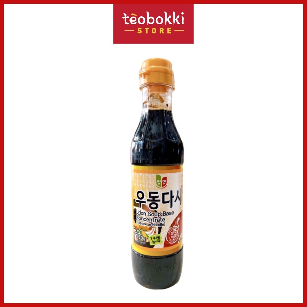 Nước dùng udon cô đặc Chungwoo 430g