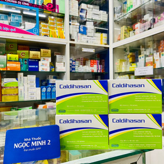 ✅ Viên uống Caldi Hasan bổ sung calci và vitamin D