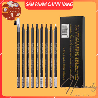 [CHÍNH HÃNG] Chì Xé Kẻ Mày Haozhuang Cứng Phẩy Sợi Eyebrow Pencil Sắc Nét, Chống Nước, Lâu Trôi.