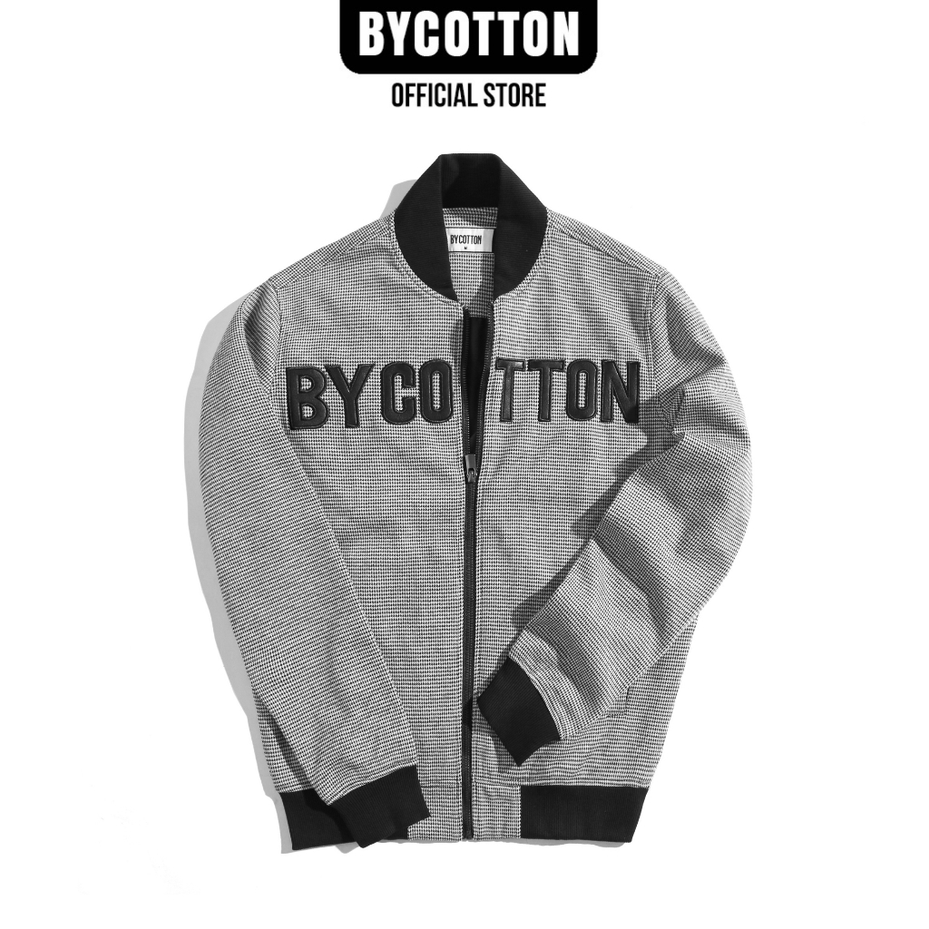Áo Khoác Nam Cao Cấp By Cotton Embroidery Jacket Bomber BY COTTON