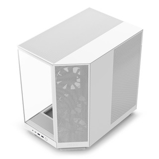 Vỏ Case NZXT H6 Flow (Black / White) – Mid Tower – Chính Hãng