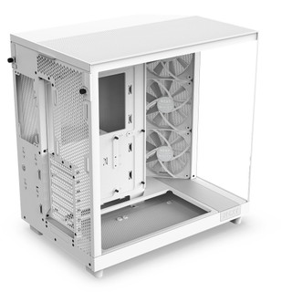 Vỏ Case NZXT H6 Flow (Black / White) – Mid Tower – Chính Hãng