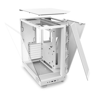 Vỏ Case NZXT H6 Flow (Black / White) – Mid Tower – Chính Hãng