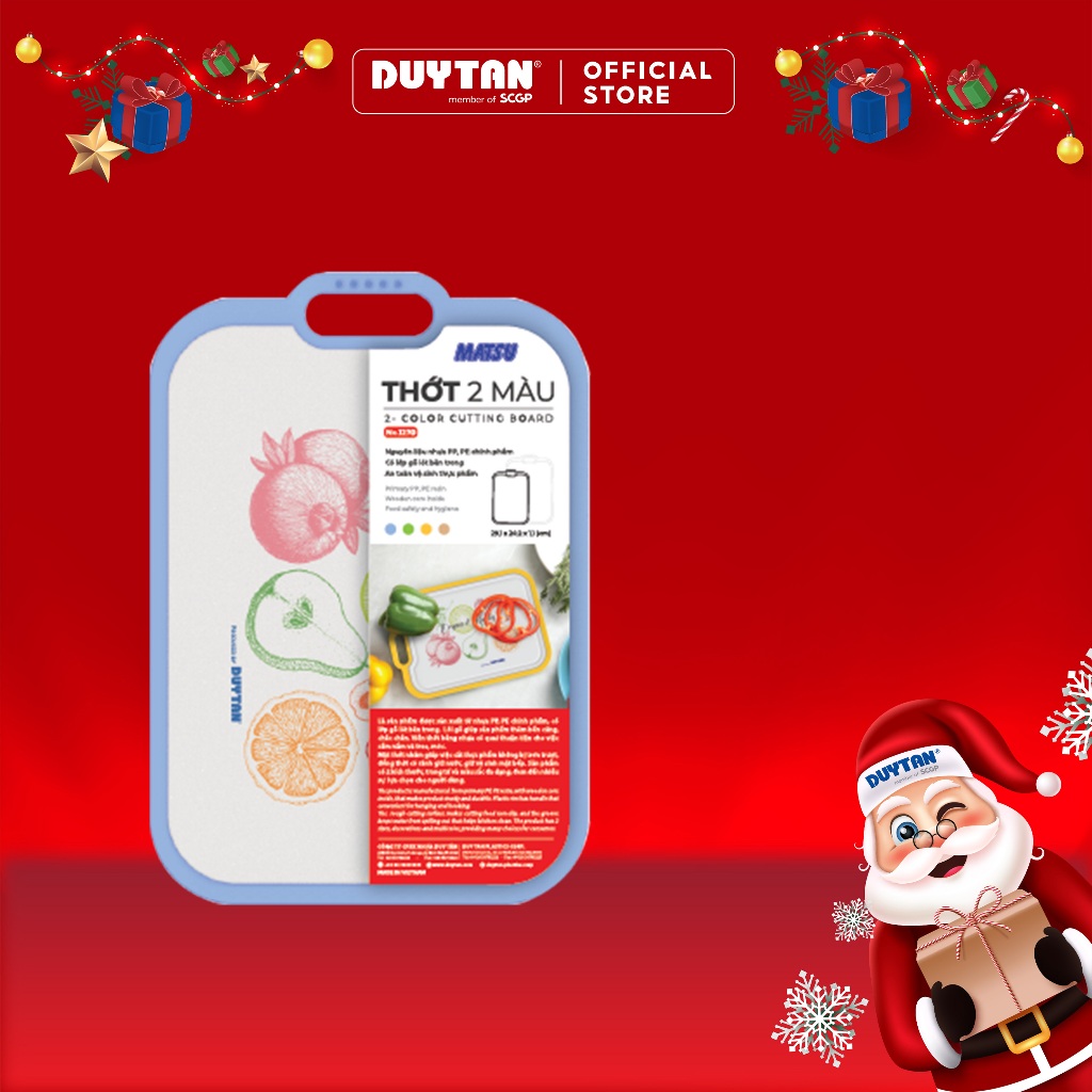 Thớt 2 Màu Lớn Duy Tân Góp Phần Tiện Ích Cho Góc Bếp