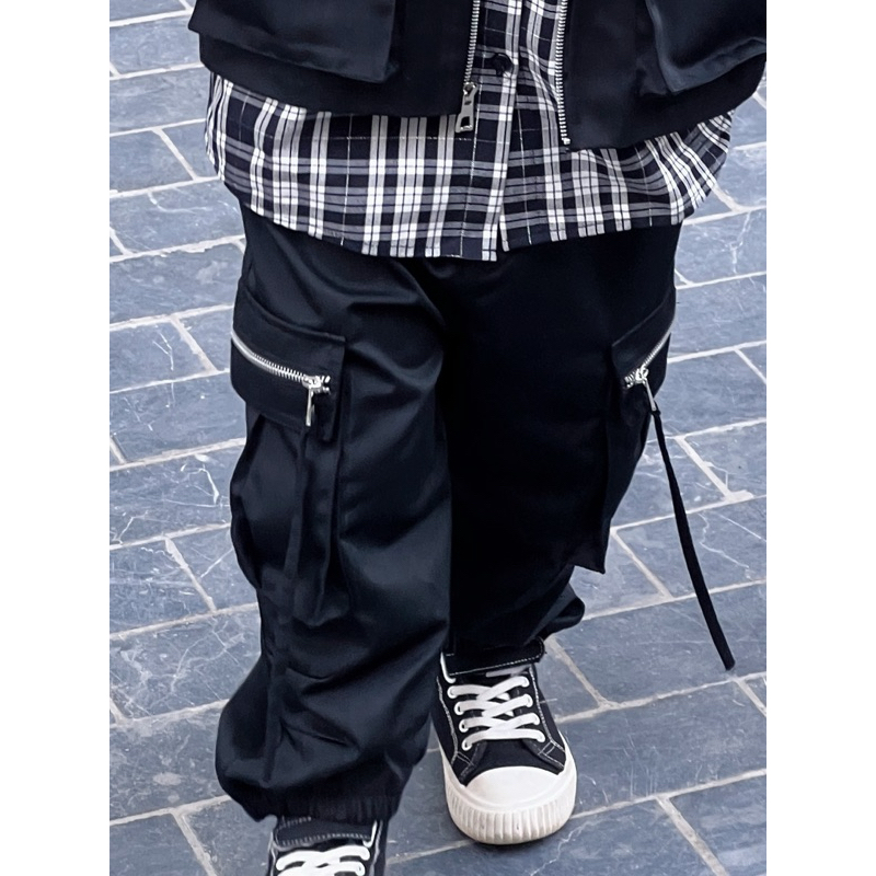 Quần túi hộp bé trai mã Q690