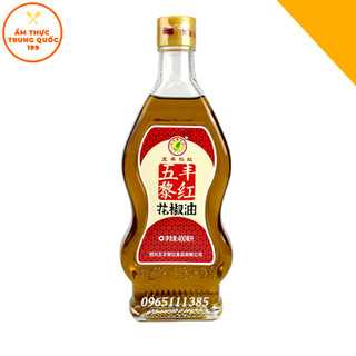 Dầu hoa tiêu đỏ 400ml, nội địa