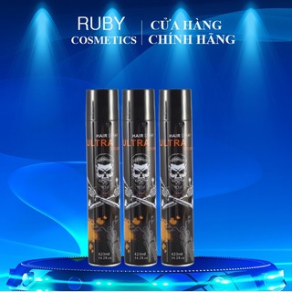 Gôm xịt tóc,keo xịt tóc giữ nếp tóc,tạo kiểu tóc nam nữ ultra strong 420 ml