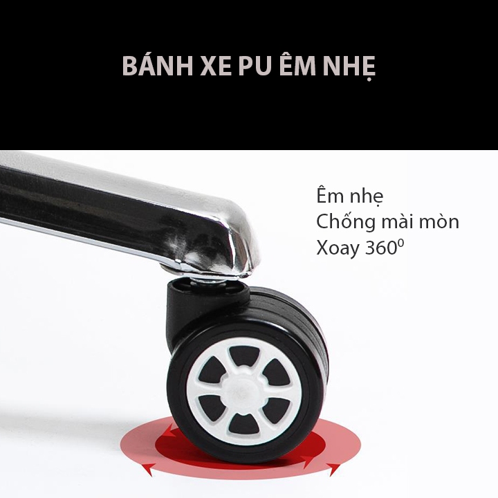 Ghế Giám Đốc Có Massage 7 Điểm Bọc Da PU Cao Cấp, Ghế Văn Phòng Có Ngả Lưng Gác Chân Xoay 360 Bảo Hàng 12 tháng