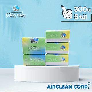 Giấy Ăn Mây Mây - 5 Gói Giấy Ăn Rút Mây Mây mini cao cấp gấu trúc tiện dụng