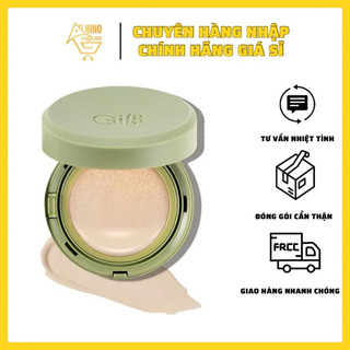 Phấn nước căng bóng gilaa vegan super glow cushion spf50+/pa++++