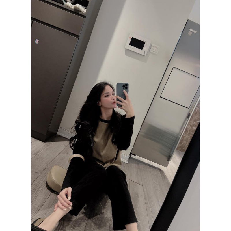 BỘ TĂM NHUNG GHI PHỐI MÀU THÊU MICKEY