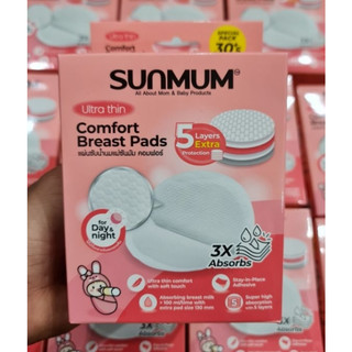 Hộp 35 miếng lót thấm sữa Sunmum mẫu mới