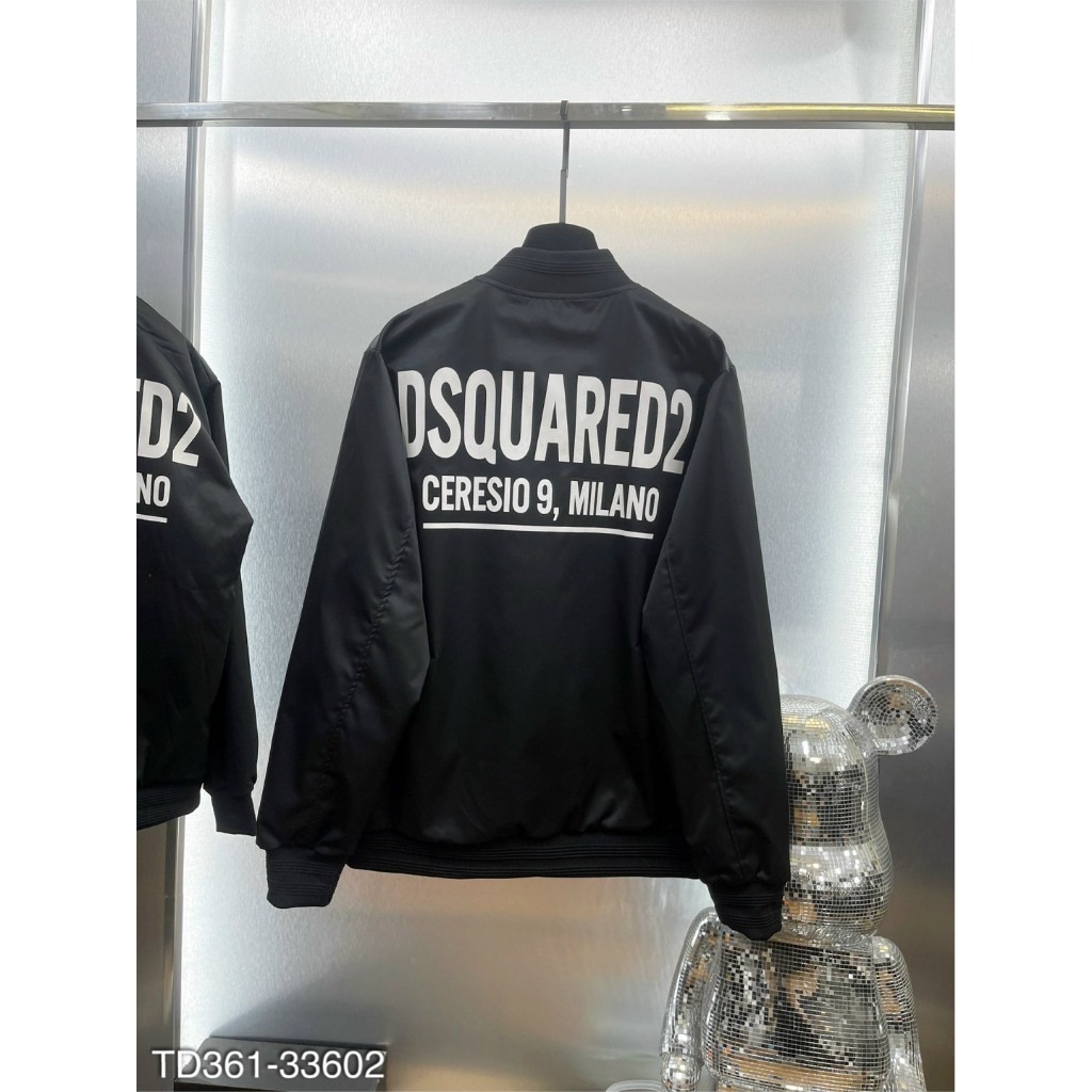 Áo Khoác Gió DSQ ICON NGỰC HÀNG SC Cực Nét,Vải Gió Mềm Bóng,HÌNH IN Mặt Sắc Nét