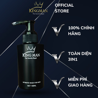 Dung dịch vệ sinh vùng kín nam 100ml KINGMAN