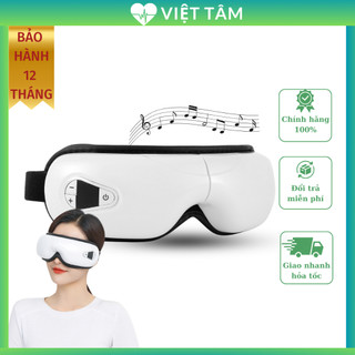 Máy Massage Mắt Thông Minh Rulax, Kết Nối Bluetooth, Có Chức Năng Ấn Huyệt Khí Nén, Rung, Nhiệt ( Bảo Hành 12 Tháng)
