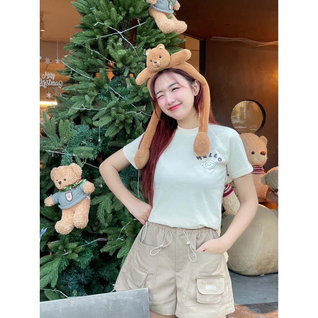 Quần Short Ôm Lưng Cao Có Túi, Quần Short Gập Gấu Chất Kaki Đẹp Cạp Cao Lên Form Xinh | FUNOFF SHORT | Secodee