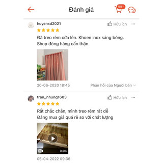 Khoen Treo Màn Rèm Cửa Cao Cấp
