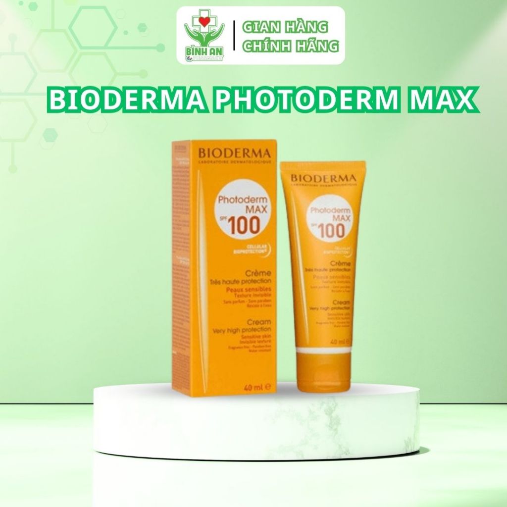 Kem Chống Nắng Bioderma Photoderm Aquafluide SPF 100+ Giảm Bóng Nhờn 40ml fullsize