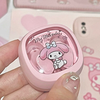 (sẵn pink no box) Tai nghe bluetooth chính hãng Baseus My Melody thế hệ 5.3 kèm case trong suốt và có app định vị