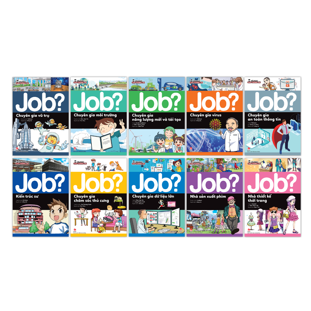 Sách - Lựa chọn cho tương lai: JOB ( 10 Cuốn Lẻ ) ( 2023 )